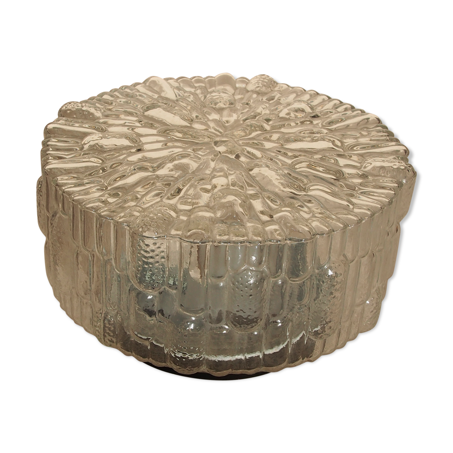 Vintage glass ceiling lamp