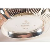 Silver metal tea and coffee service