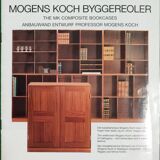Bookcase Edition Rud Rasmussen Mogens Koch (1898-1992)