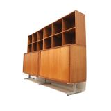 Vintage wall unit by Marius Byrialsen for Nipu from the 1960s