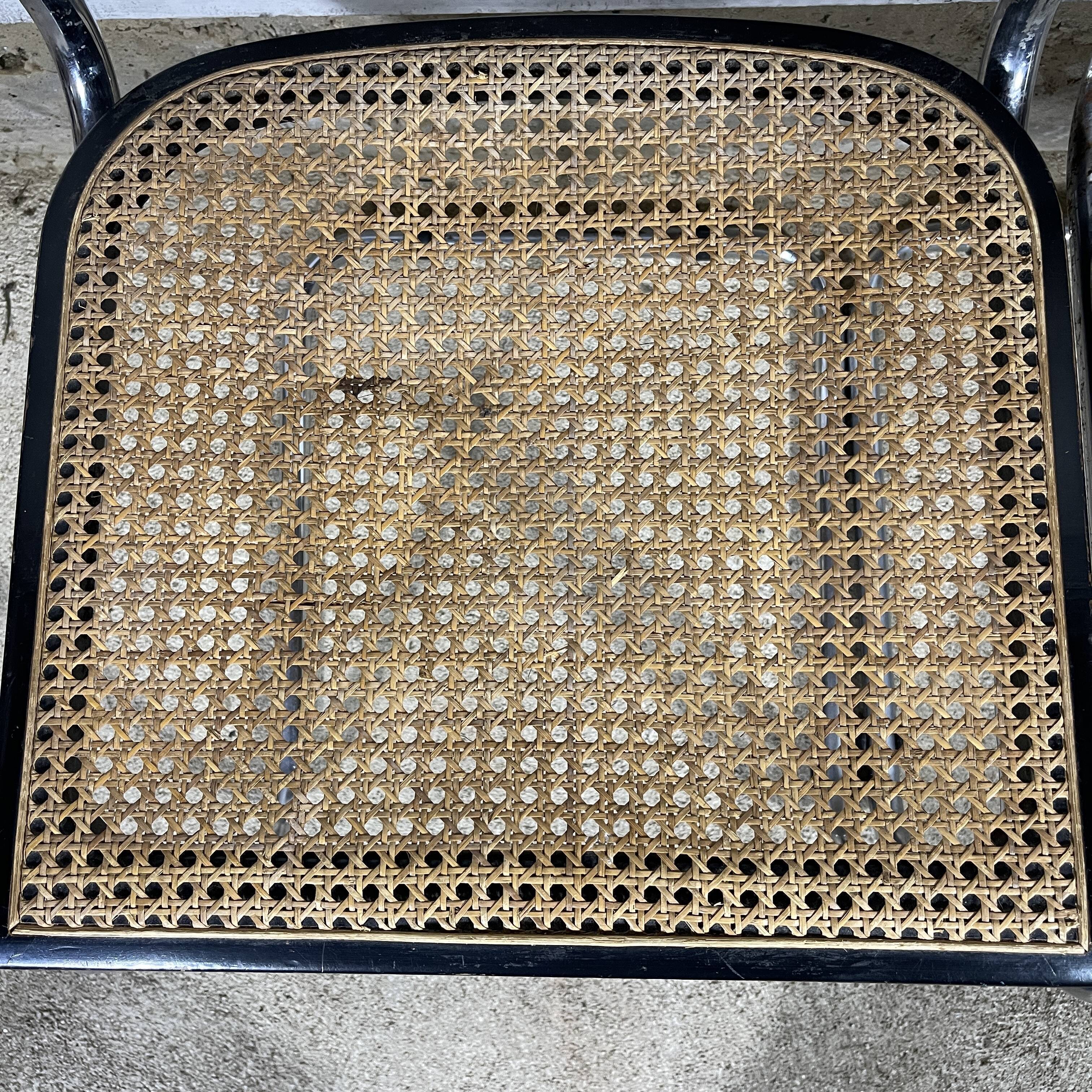 Pair of chairs Cesca B32 "Made in Italy"