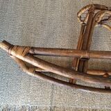 Rattan rocking horse