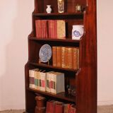 19th Century Mahogany Waterfall Bookcase