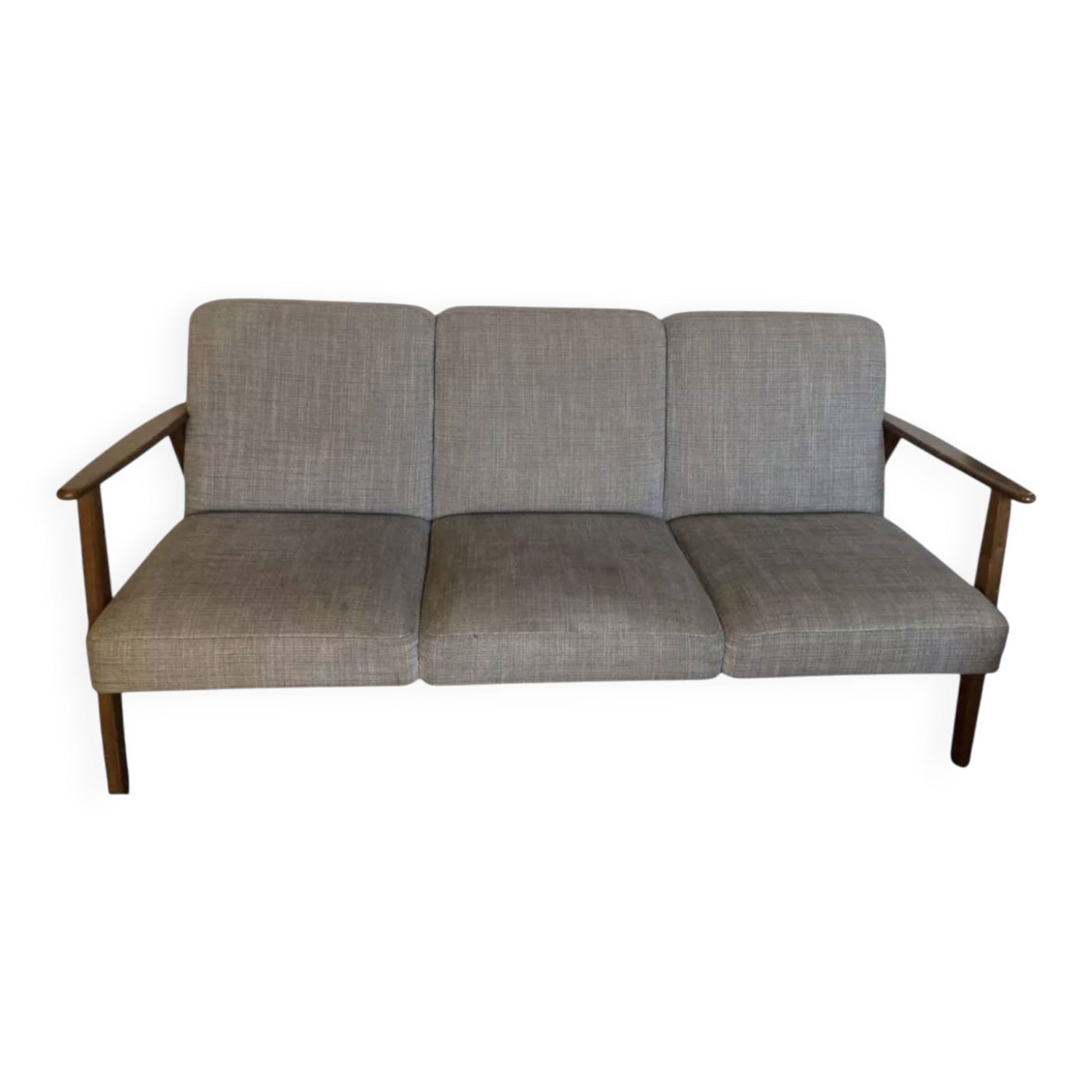 Grey mottled Ekenaset sofa