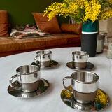 Stainless steel coffee service