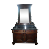 Dressing table with mirror