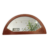 Art Deco half-moon mirror