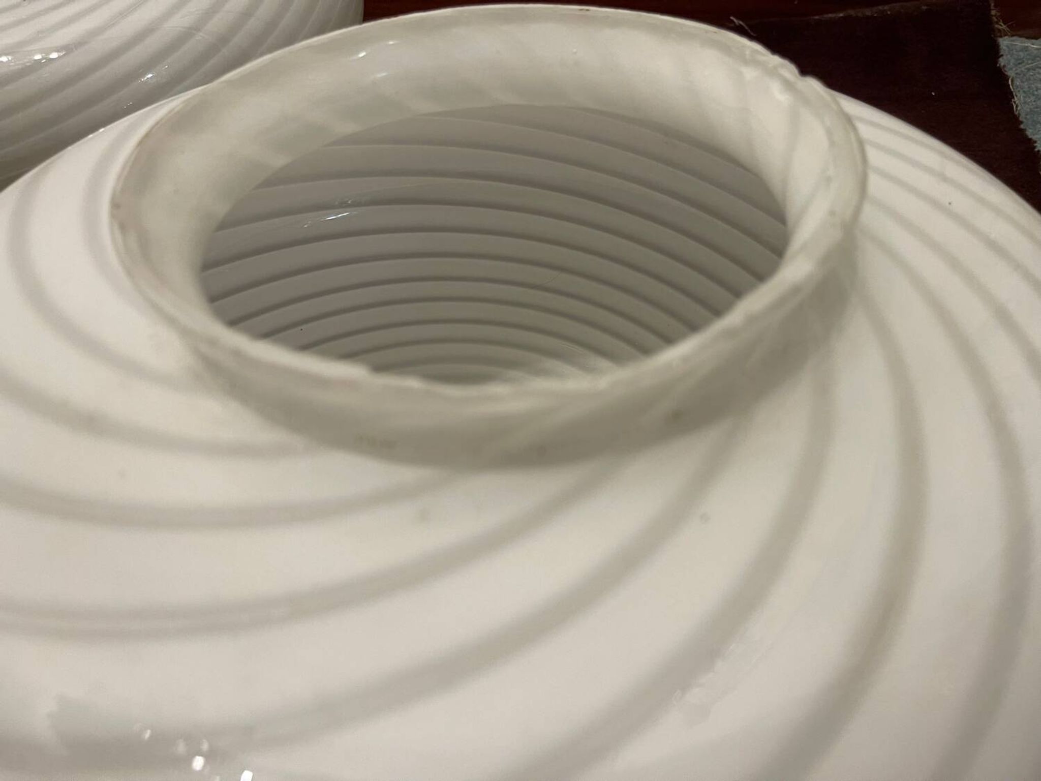 Plafonniers en verre de Murano, ensemble de 2