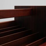 Magazine LP Caddy Rack by Rolf Hesland for Bruksbo, Norway 1970s