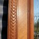 Beveled door mirror "in its juice" XIXth
