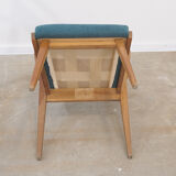 Paire de chaises tchécoslovaques vintage en bois courbé par Jitona, années 1970
