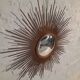 Large vintage Chaty Vallauris sun mirror