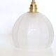 Glass hanging frosted effect, vintage