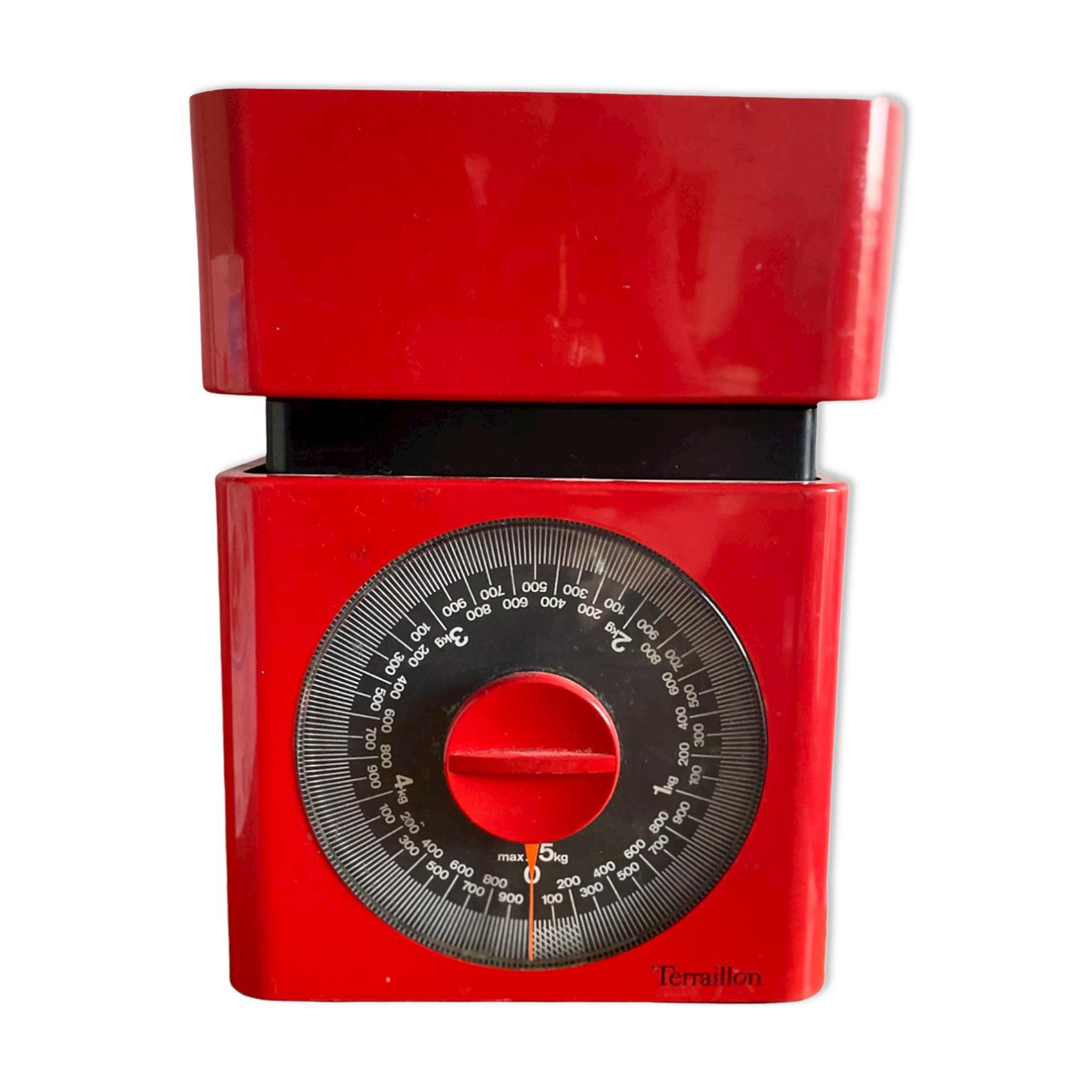 Terraillon red kitchen scale