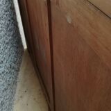 3-door low buffet 3iroirs year 1940/50