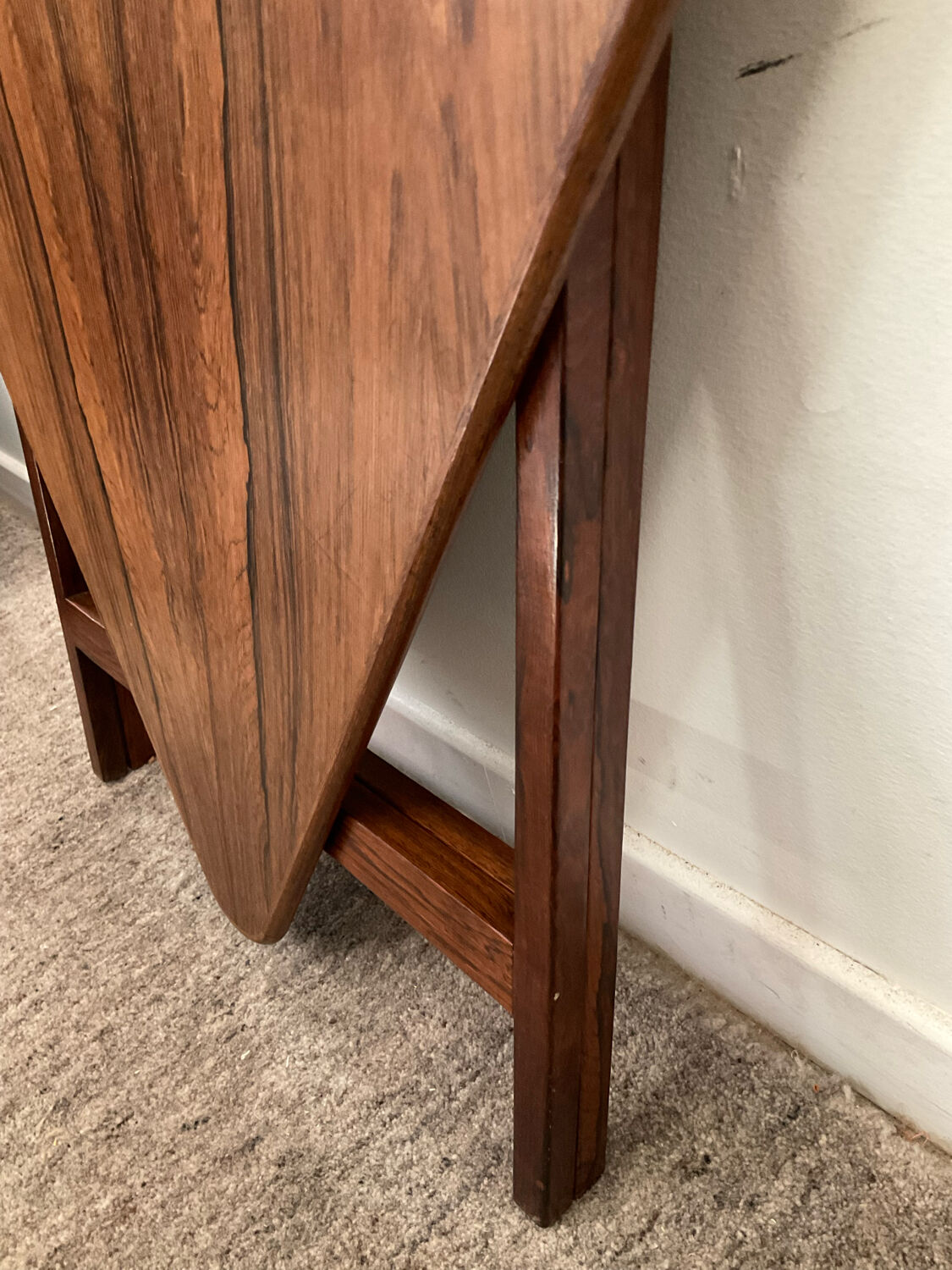 Scandinavian folding table Slikeborg CFC from the 50s-60s