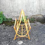 Rattan magazine holder L45
