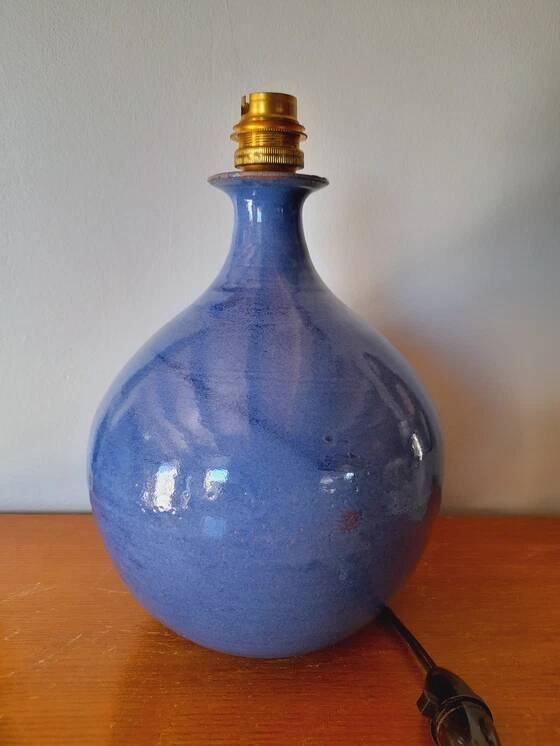 Lampe en céramique signée 1960