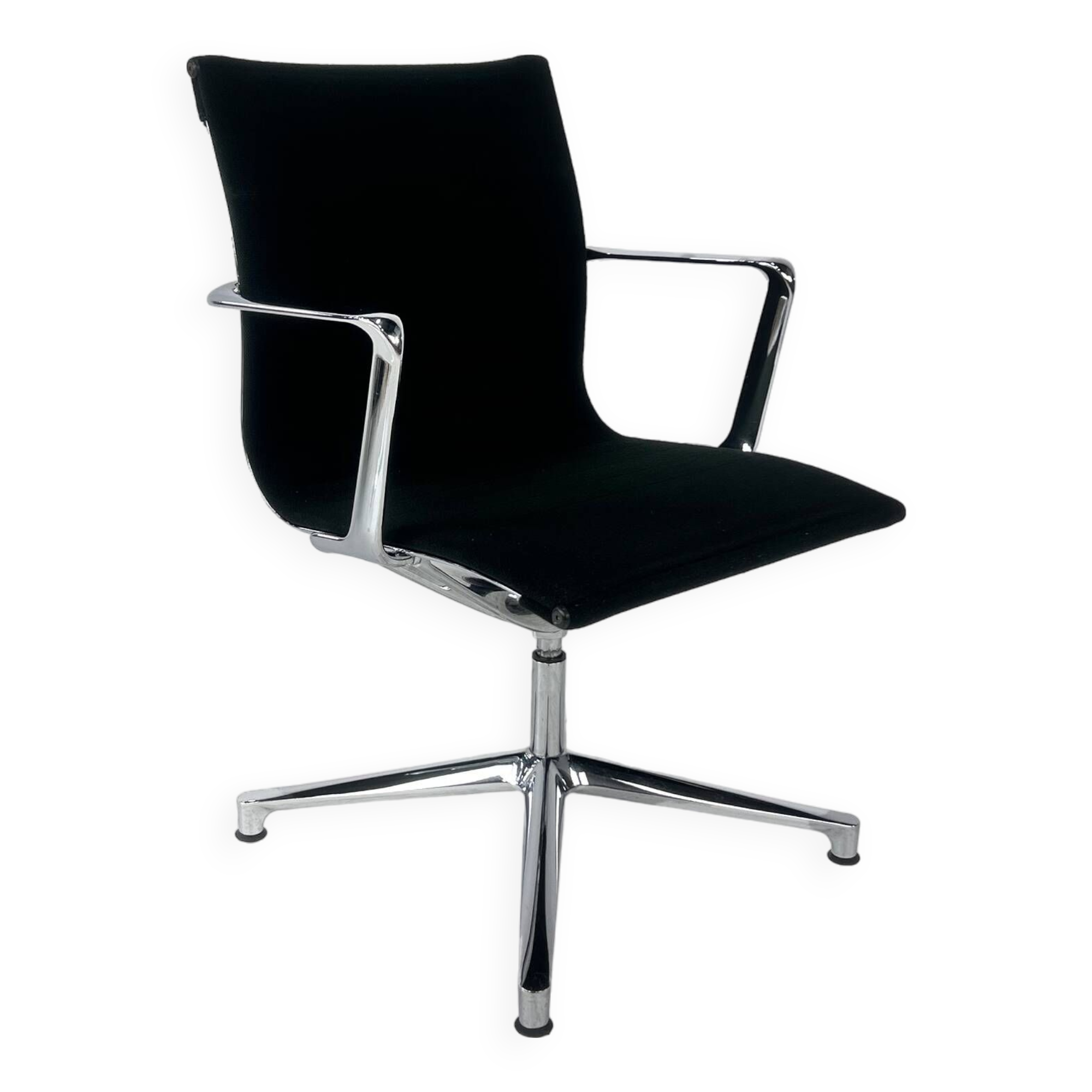 Italian-designed ICF UNA 708LC aluminum office chairs, 2000s
