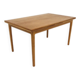 Oak "wallet" dining table, Sweden, 1960s