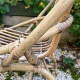 Rattan armchair for vintage children