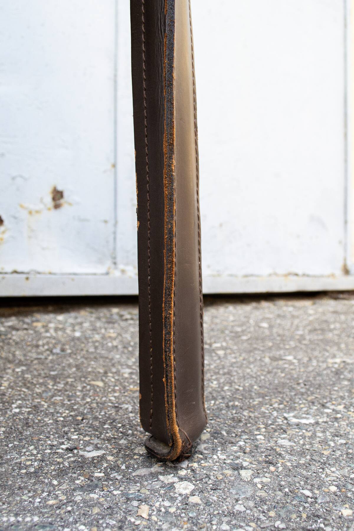 Sedie in cuoio Cab 413 di Mario Bellini per Cassina 1977