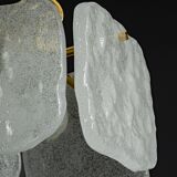 1 of 3 Small Murano glass pendant by Kalmar, Germany, 1960s