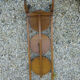Old walnut side table