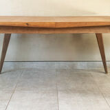 Vintage extendable oak table from the 50s