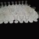 Set of 40 La Rochère Amitier crystal glasses from the 19th century + 8 replacements