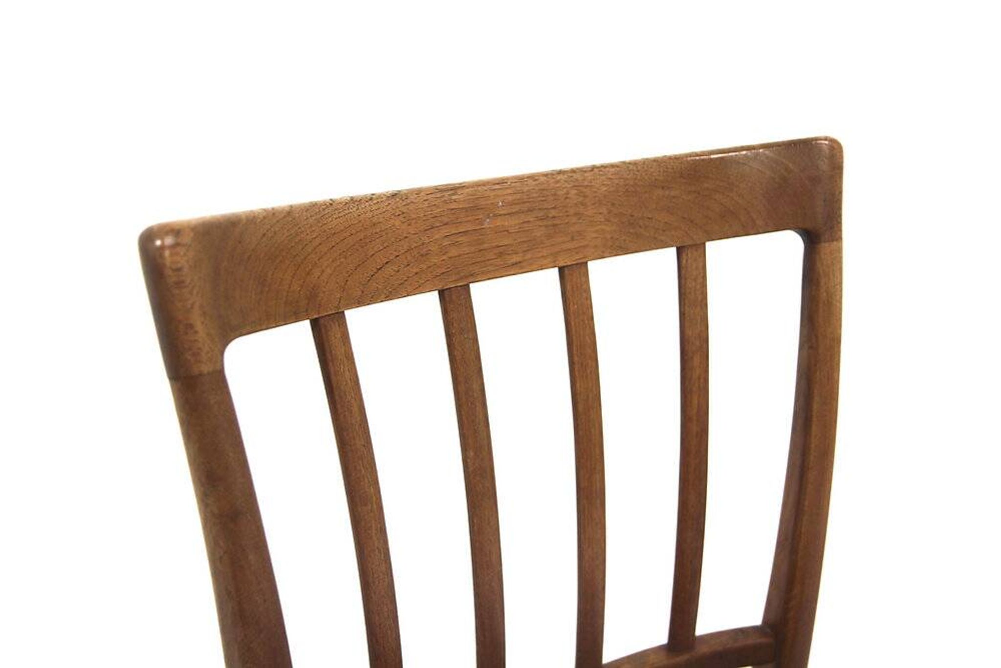4 chaises scandinaves en teck, Suède, 1960