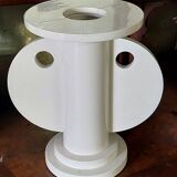 Rare white ceramic vase designed by Nathalie Du Pasquier for Alessio Sarri in 1989