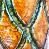 Roller vase, glazed ceramic, Italy, design from the 60s/70s