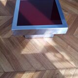 Annees 70 carree coffee table