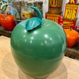 Vintage green apple ice bucket