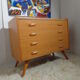 Dresser vintage Scandinavian feet compass year 60
