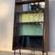 Vintage glass-fronted library Alta 1950