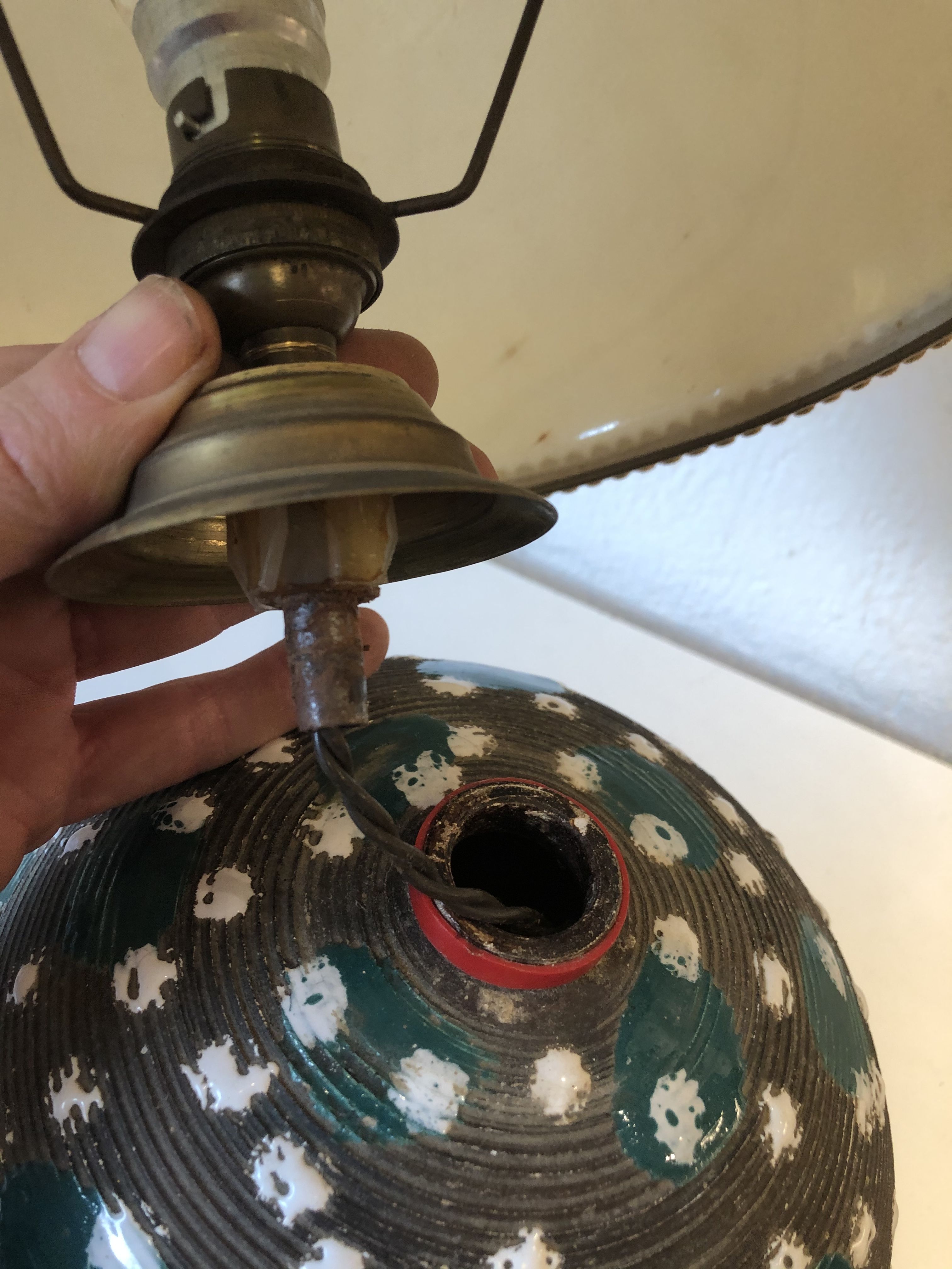 Lamp art deco around 1930/1940