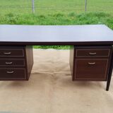 Bureau hollandais en acajou vintage