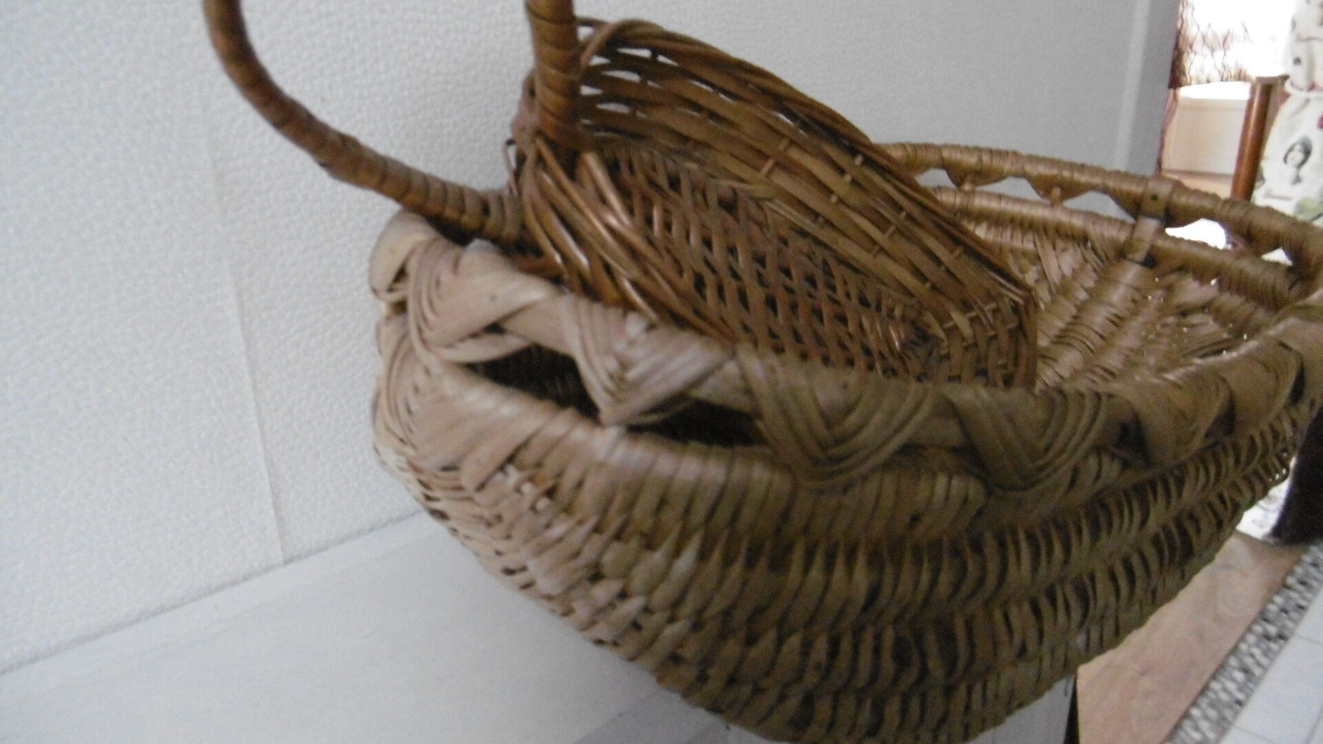 Vintage artisanal baskets