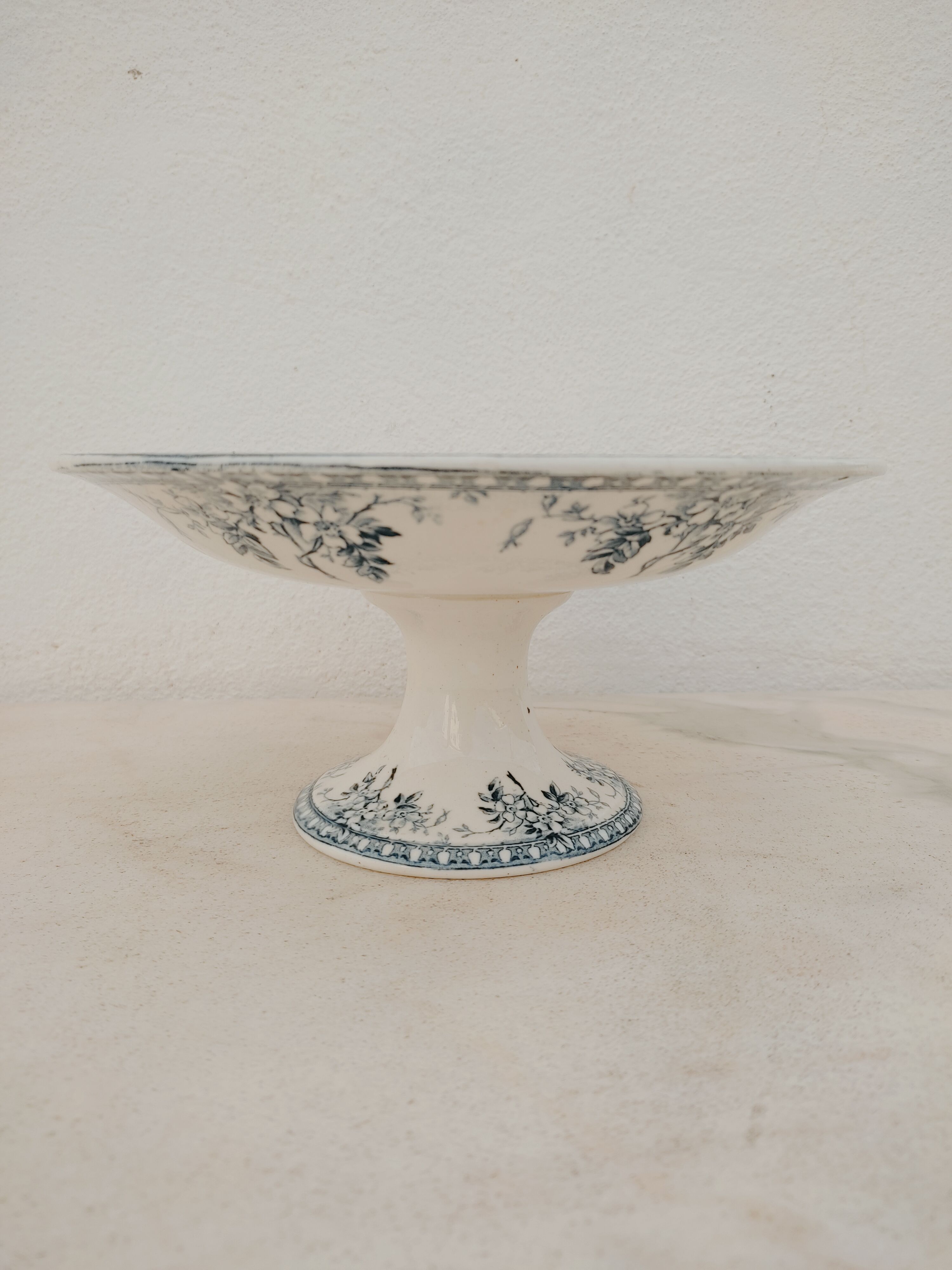 Compotier Gien in earthenware iron earth