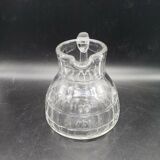 Crystal brocc jug signed Baccarat model Charmes