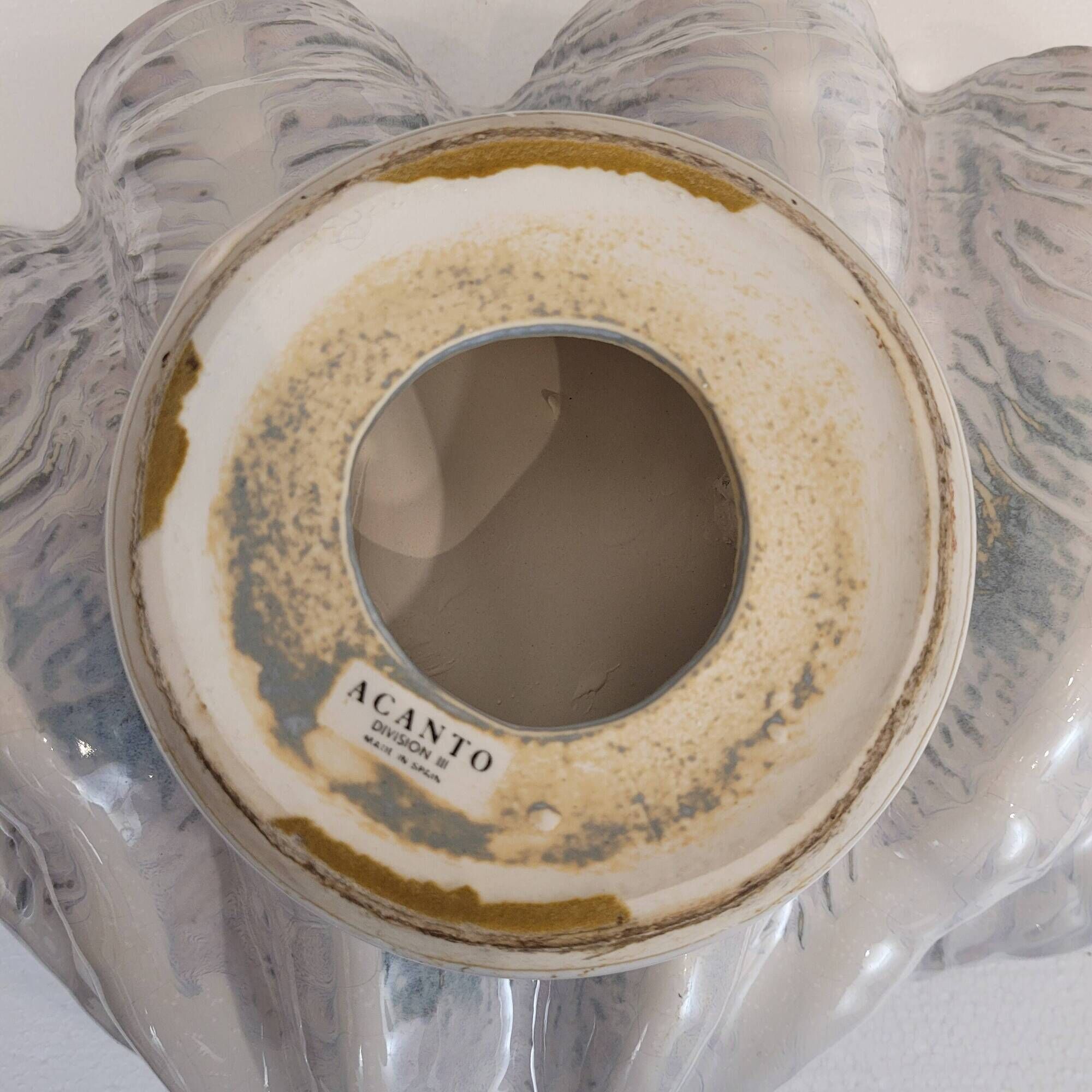 Center of table “Venera” or “Tridacna”, ceramic glass, 70's - Valencia, Spain