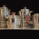 Art Deco coffee and tea service, silversmith Noël Collet, 1930s, 5 pieces.