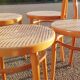 Vintage bistro chairs