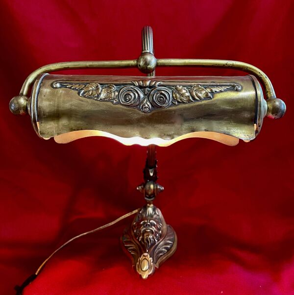 Lampe de bureau, estampillée, 1930