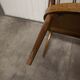 Fauteuil Baumann modèle éventail 1970 bois courbé