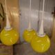 Hanging lamp cascade 3 vintage globes
