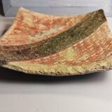 Ceramic trinket tray with ethnic decoration