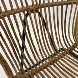 Rattan chair by Rohe Noordwolde, 1960